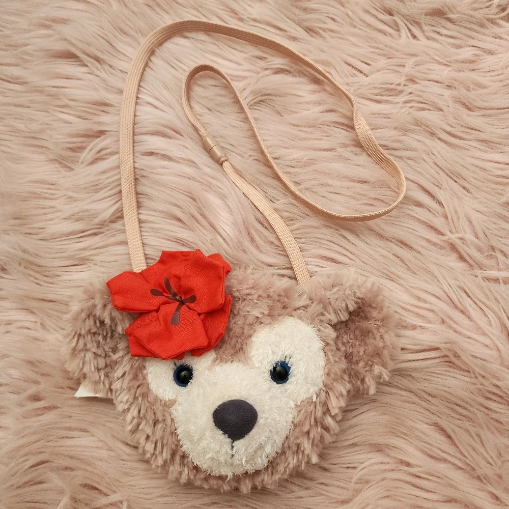 Disney Aulani Shellie May plush ID pass holder crossbody #1